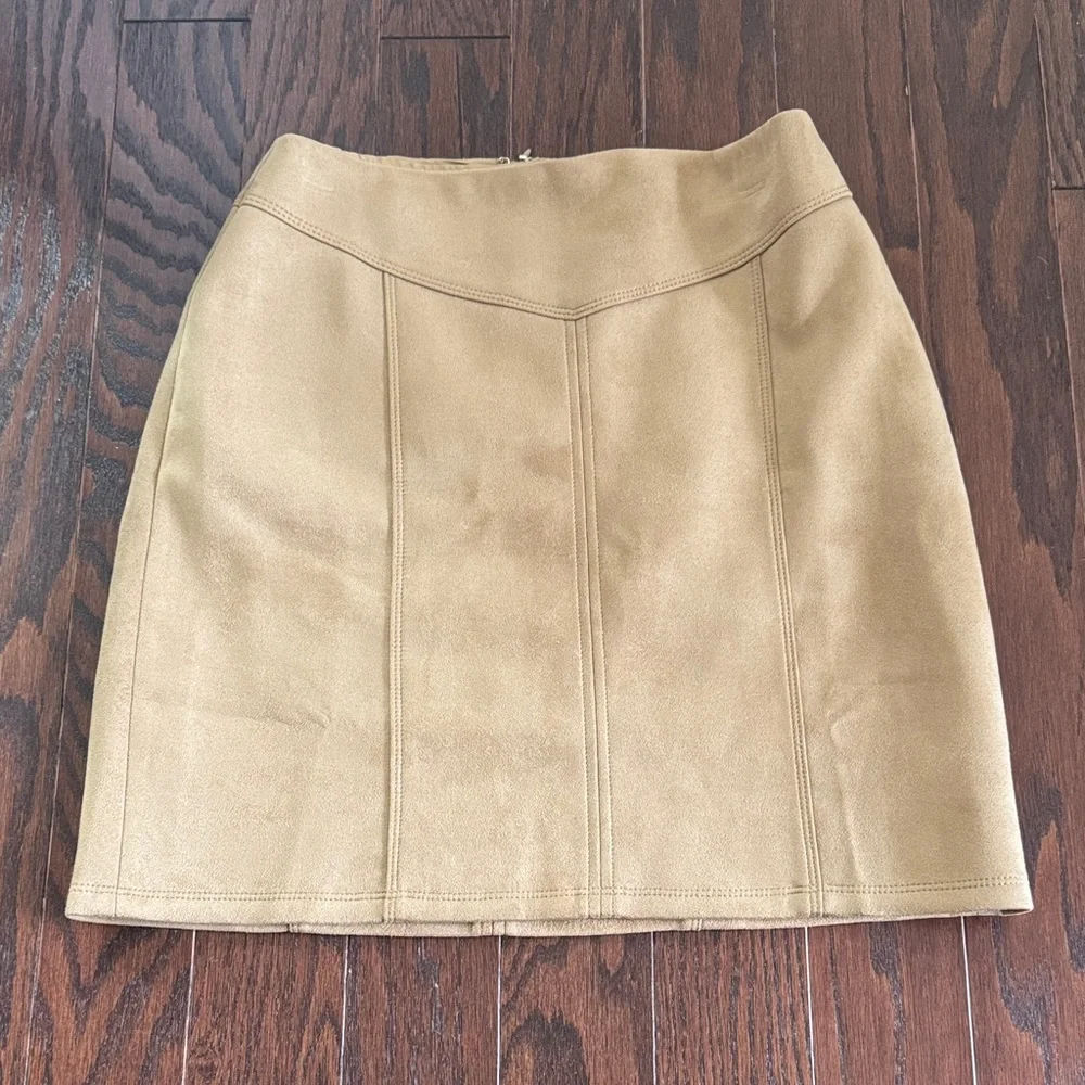 White House Black Market Camel Pencil Skirt - Picture 1 of 1